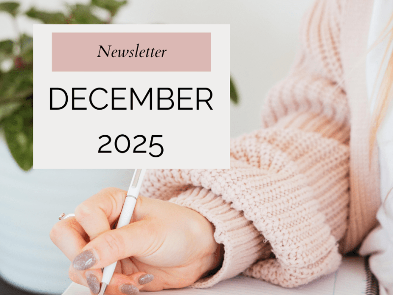 DECEMBER 2025 NEWSLETTER
